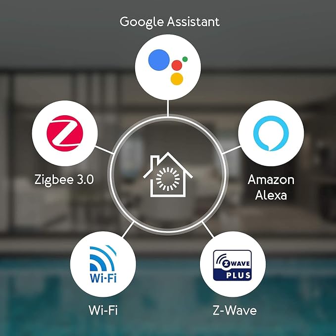 Aeotec Smart Home Hub, Works as a SmartThings Hub, Z-Wave, Zigbee, Matter Gateway, Compatible with Alexa, Google Assistant, WiFi - Image 6