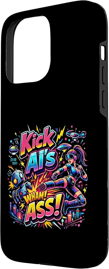 Tech Human vs AI Case for iPhone 15 Pro Max - Image 2