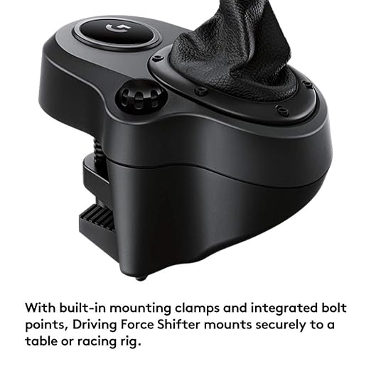 Logitech G Driving Force Shifter Compatible with G29 G920 & G923 - PC | Compatible with PlayStation 5, Playstation 4, Xbox-Series X|S, Xbox-One - Image 5