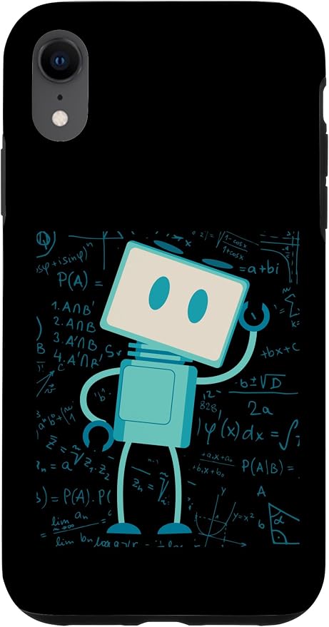 Artificial Intelligence Robot Futuristic AI Robotic Engineer Case for iPhone XR by Unknown