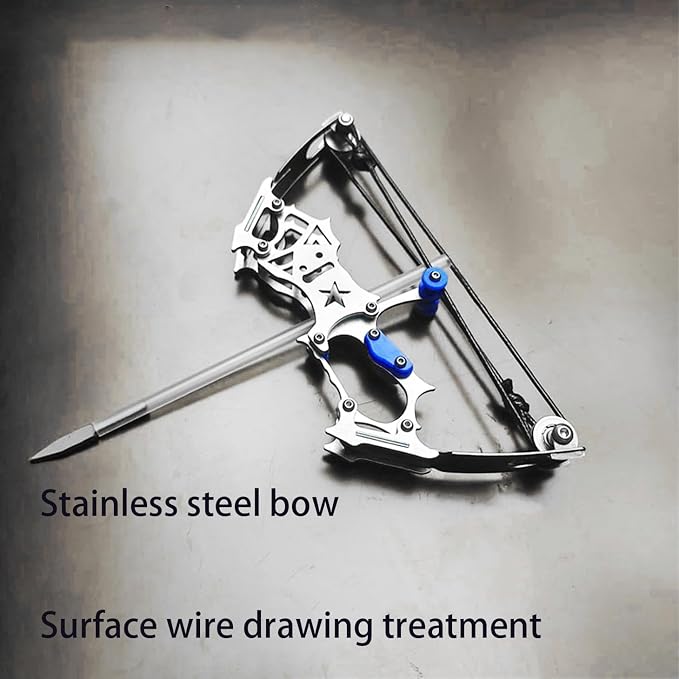 Archery Bow Set Left and Right Hand Compound Bow Hunting Bow Metal Material Catapult RH/LH for Practice Archery - Image 5