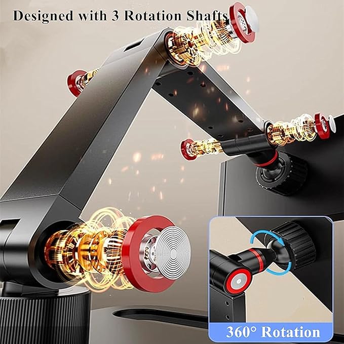 Portable Monitor Holder for 6-17.3 Inch Screen Desktop Expandable Monitor Stand 12.9 inch Tablet Stand - Image 6