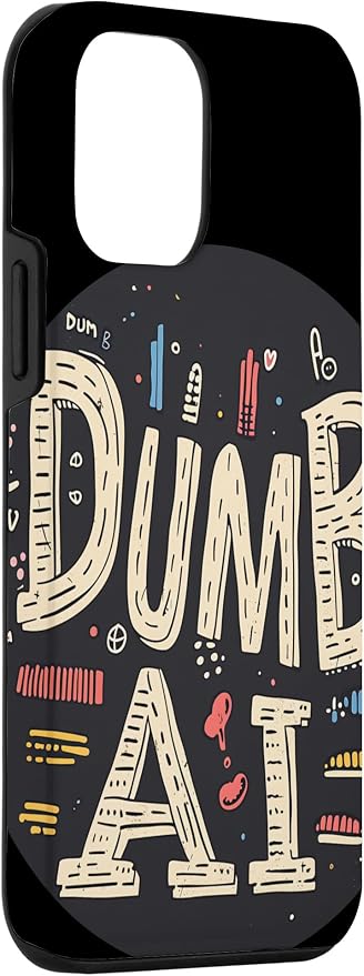 iPhone 12 mini Dumb AI Stamp Costume Case - Image 3