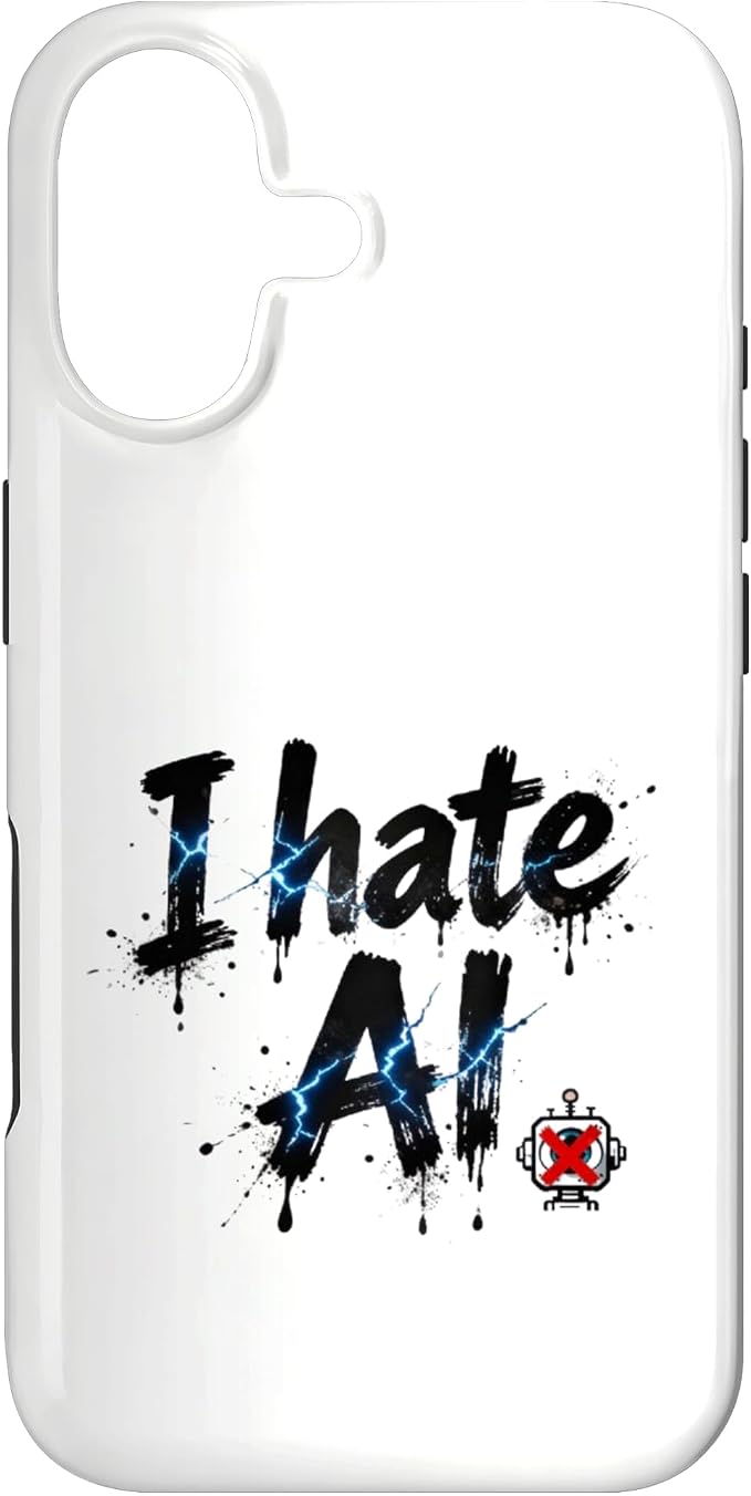 I Hate Ai Case for iPhone 17 by Unknown