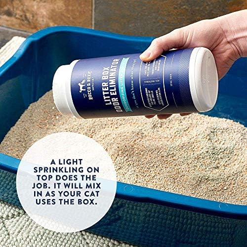 Rocco & Roxie Litter Box Odor Eliminator, Best Natural Urine Deodorizer, Cat Box Deodorizer, Smell Control, Odor Absorber, Safe for Kitty, 12 oz (Pack of 3) - Image 4