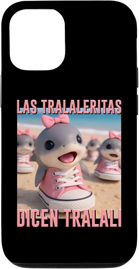 Trendy Internet Meme Tralaleritas Dicen Tralali AI Generated Case for iPhone 12/12 Pro by Unknown