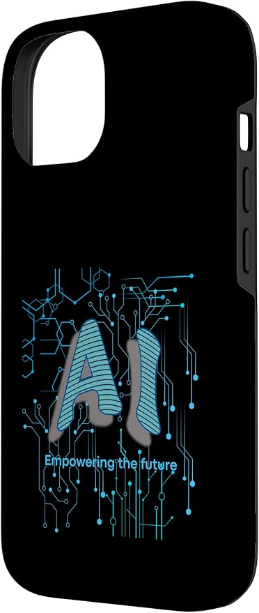 AI Circuit Board Tech Design for programmers & Engineers Case for iPhone 14 - Image 2