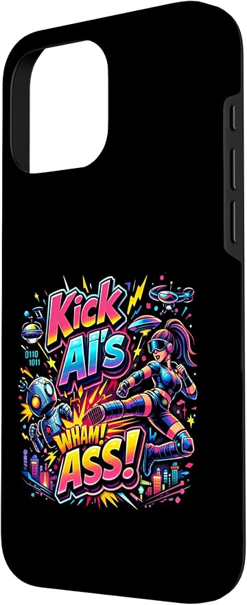 Tech Human vs AI Case for iPhone 16 Pro Max - Image 2