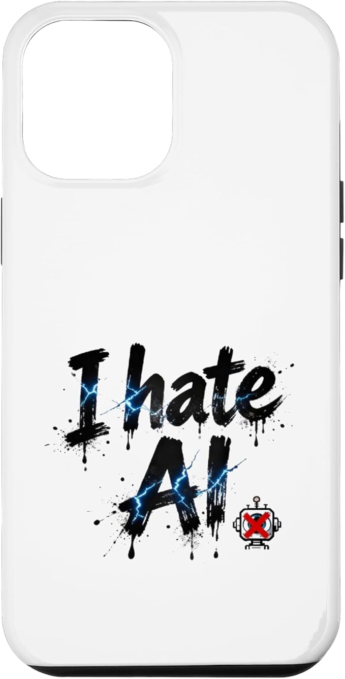 I Hate Ai Case for iPhone 12 Pro Max by Unknown
