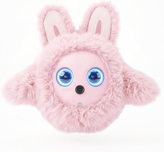 CVCBSER Smart Ai Companion Robot Cute Pet, Desk Robot Voice Chat gpt Emotional Interaction, Richness Expressiveness Ai Pet Robot for Adults Chat (Pink Face) by CVCBSER