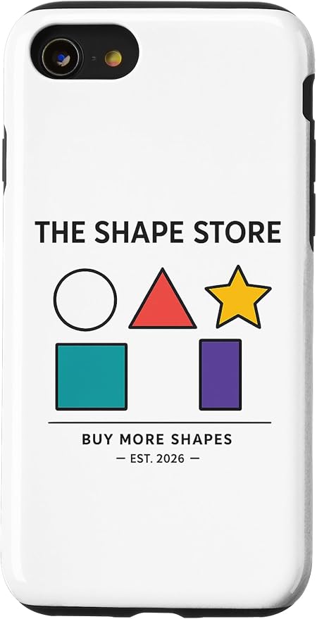 The Shape Store Funny Viral Meme from 2026 AI Humor Case for iPhone SE (2020) / 7/8 by Unknown