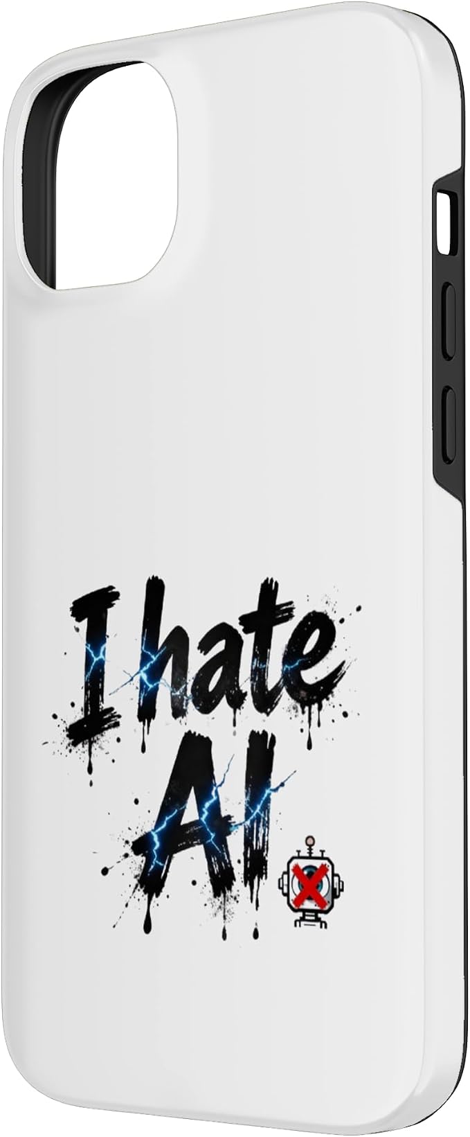 I Hate Ai Case for iPhone 14 Plus - Image 2