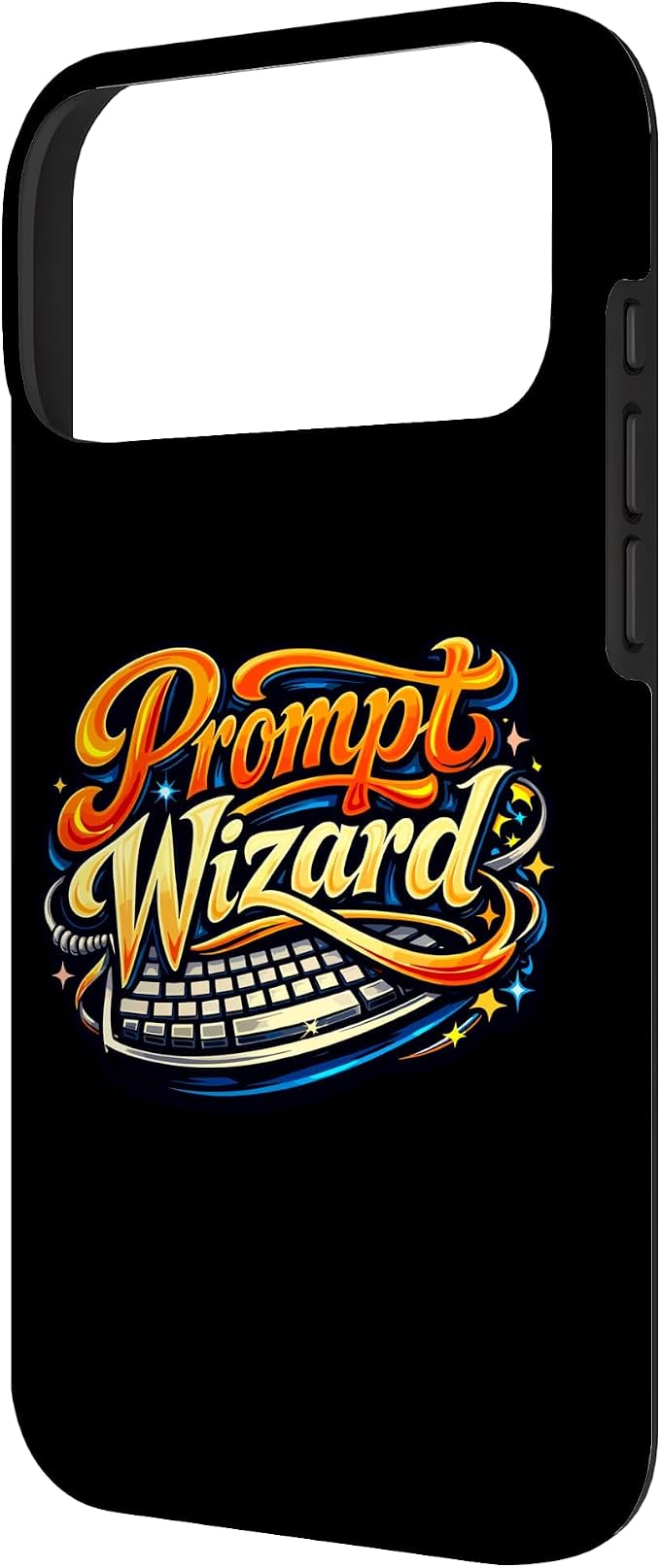 Prompt Wizard AI Retro Keyboard Case for iPhone 17 Pro Max - Image 2