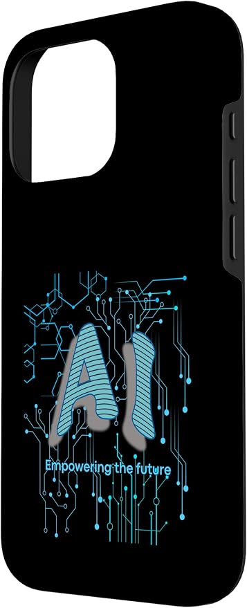 AI Circuit Board Tech Design for programmers & Engineers Case for iPhone 16 Pro - Image 2