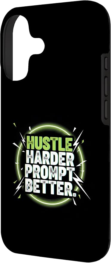 Hustle Harder Prompt Better AI Artificial Intelligence Case for iPhone 17 - Image 2