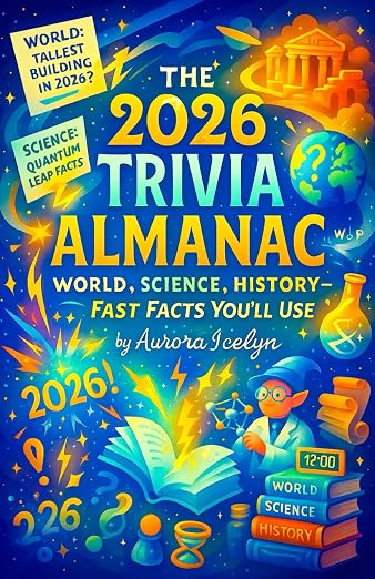 The 2026 Trivia Almanac: World, Science, History—Fast Facts You’ll Use — A Comprehensive Year-In-Review and General Knowledge Compendium for Smart ... Year 2026 Gift Idea (The Smart Gift Series) by Unknown