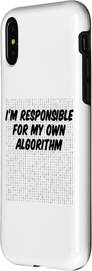 iPhone X/XS Binary Code Computer Algorithm AI Artificial Intelligence Case - Image 2