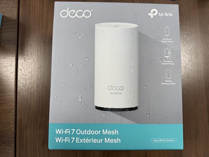 TP-Link Deco 7 Outdoor BE25 BE5000 Dual-Band Wi-Fi 7 Mesh Extender – Up to 2,800 sq. ft., Dual 2.5G PoE+ Ports, IP65 Waterproof, MLO, Multiple Mounting Options, Secure by Design, 1-Pack - Image 13