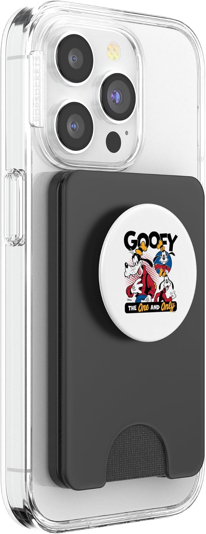 Disney - Goofy One and Only PopSockets PopWallet for MagSafe - Image 4