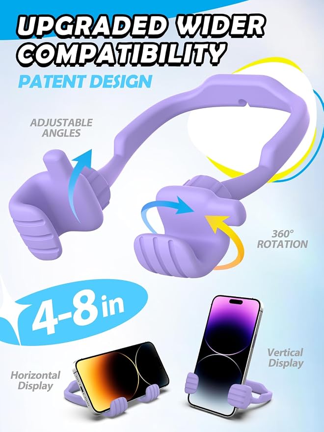 Graduation Gifts for Girls Boys Cell Phone Holder: Funny Gifts for Teens Teenager Tween Women Kids Adults Thumb Up Cell Phone Stand Stand Stocking Stuffers Birthday Gadget Gift Trendy Stuff Ideas - Image 3