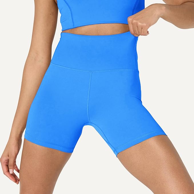 Amazon Essentials Women's Active FormFlex Buttery Soft High Waist Biker Shorts - Image 4
