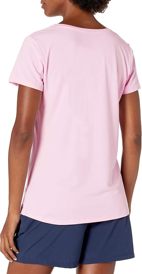 Amazon Essentials Women's Active Quick Dry Tech Stretch Short-Sleeve V-Neck T-Shirt (Available in Plus Size), Pack of 2 - Image 4