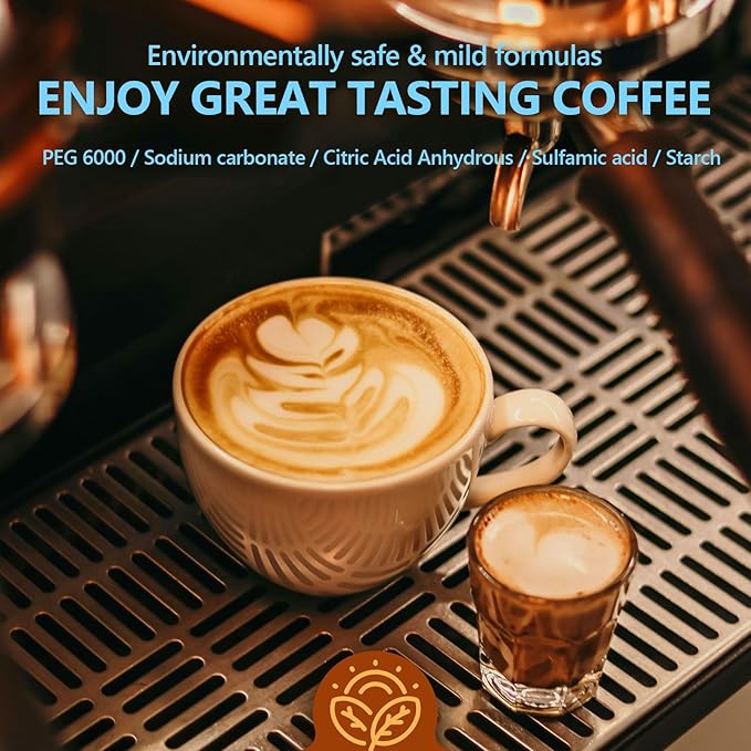 Coffee Machine Cleaner Descaler Tablets 34 Pack, Coffee Maker Cleaner for Keurig, Ninja, Breville, Delonghi, Nespresso, Miele,Espresso Machine Cleaning Tabs,Descaling Solution for Coffee Pot Maker - Image 5