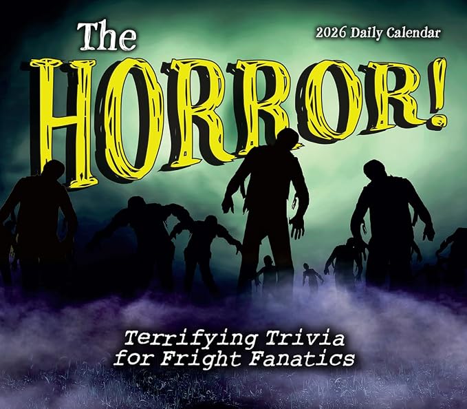 The Horror! 2026 Daily Desk Calendar: Boxed Page-a-Day Scary Movie & Trivia Calendar with Day-to-Day Frightening Facts for Horror Fans & Fright Fanatics - Image 2
