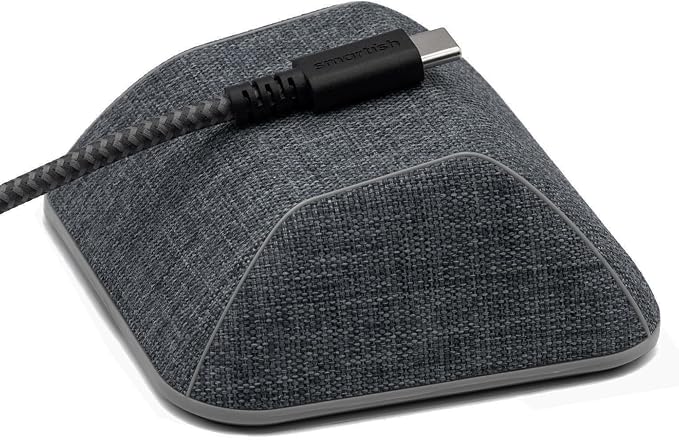 Smartish® Magnetic Cord Holder - Cable Wrangler Organizer with Magnet Clips for Charger Management on Desktop, Nightstand for USB-C + Lightning - No 2 Pencil Gray by Unknown