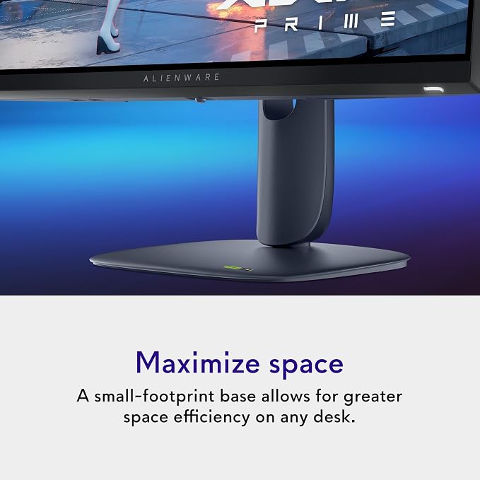 Alienware 24 Gaming Monitor AW2525HM, FHD IPS Panel, 320Hz, 0.5ms, G-SYNC | FreeSync Premium, 400 Nit Brightness, 1000:1 Contrast, 99% sRGB, Anti-Glare, USB Hub, Height Tilt Swivel, VESA 100x100 - Image 6