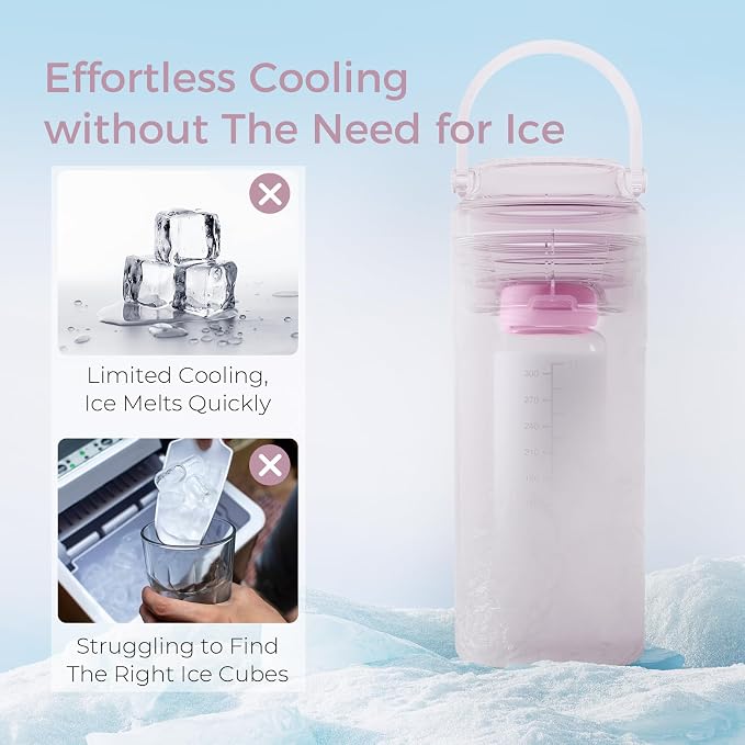 Momcozy Portable Breast Milk Cooler for Travel, 24H Ice-Free Cooling Breastmilk Storage Bottles Container, 12oz Leak Proof Outdoor Small Freezer, Baby Breastfeeding Essential for New Moms - Image 6