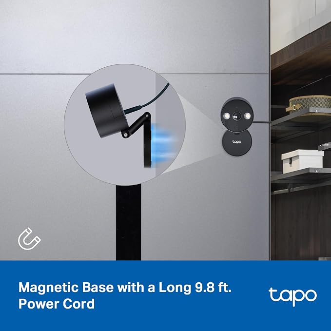 Tapo 2K+ Indoor/Outdoor Wired Security Camera - Person/Pet/Vehicle Detection, Baby Monitoring, Color Night Vision, IP66 Weather Resistant, Subscription-Free Local Storage or Optional Cloud, C121 - Image 8