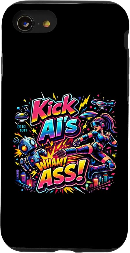 Tech Human vs AI Case for iPhone SE (2020) / 7/8 by Unknown