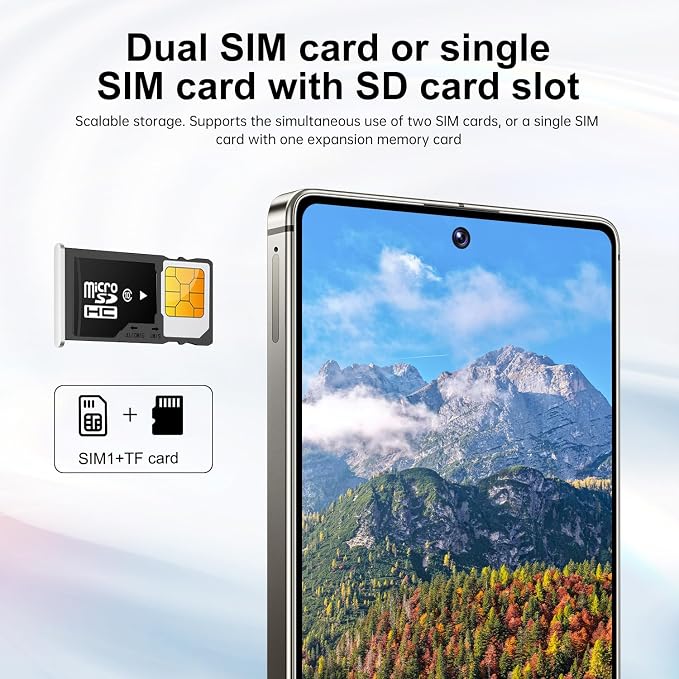S26 Ultra 5G Unlocked Smartphone,16GB+512GB Cell Phone for Android 15, 6.99" Unlocked Cell Phone, 7000mAh, 68MP+108MP Dual Camera/Dual SIM/Fingerprint Lock/Face，Deep Blue - Image 6