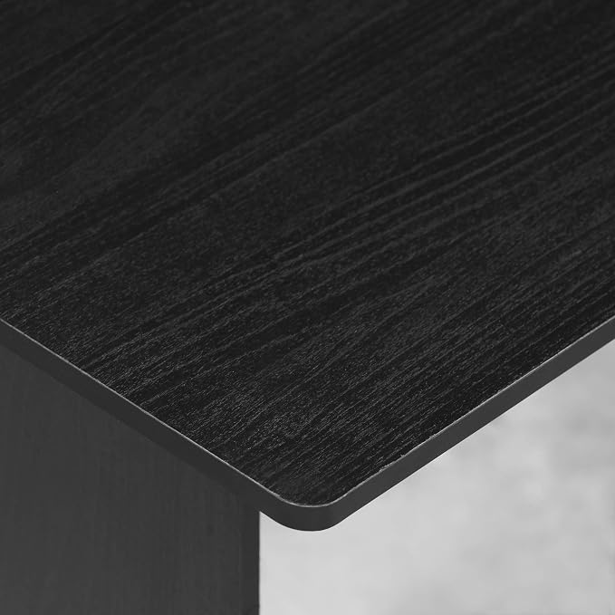 Furinno COMPACT Desk, 28.5" Wide Gaming Desk with Shelves, Computer Desk with Book Shelf, Office Desk for Home Office, Study Room, Dorm, Bedroom, Americano - Image 7