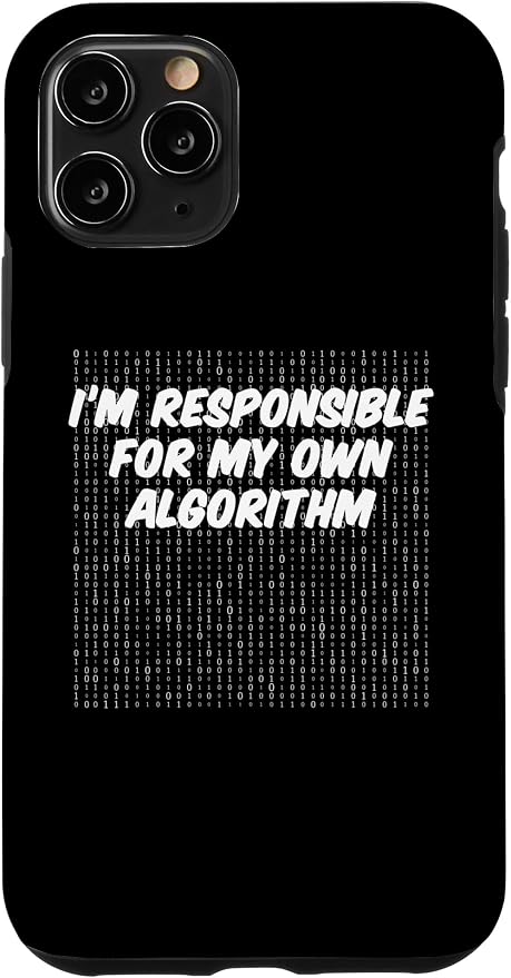 iPhone 11 Pro Binary Code Computer Algorithm AI Artificial Intelligence Case by Unknown