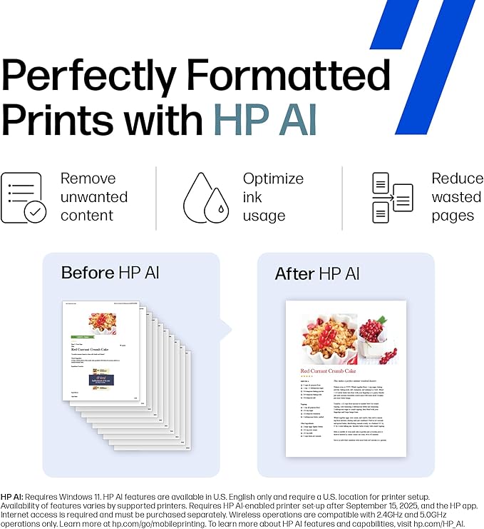 HP Smart Tank 5103 Wireless All-in-One Ink Tank Printer, Scanner,2 Years of Ink, 100 Sheets of Photo Paper Included, Cartridge-Free, Refillable, AI-Enabled (5D1B2A) - Image 9
