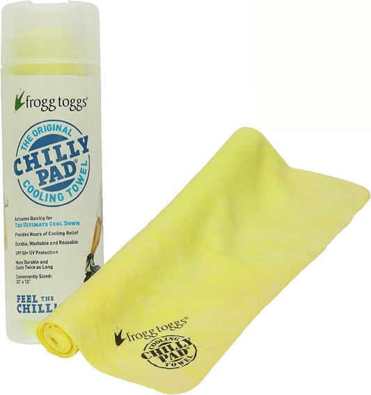 FROGG TOGGS Chilly Pad, Instant Cooling Towel, Long Lasting, Reusable, Sports and Outdoors Neck Towel 33x13 by froggtoggsSpring