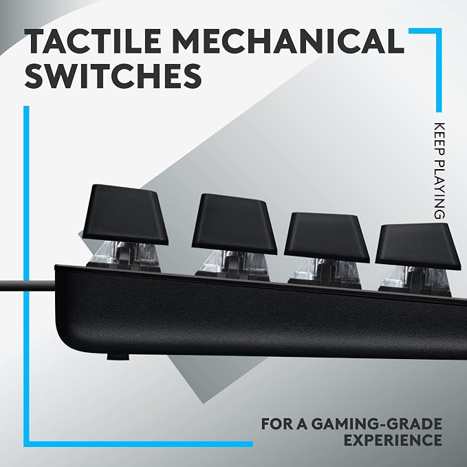 Logitech G413 SE Mechanical Gaming Keyboard and Logitech G502 HERO High Performance Gaming Mouse Bundle - Image 4