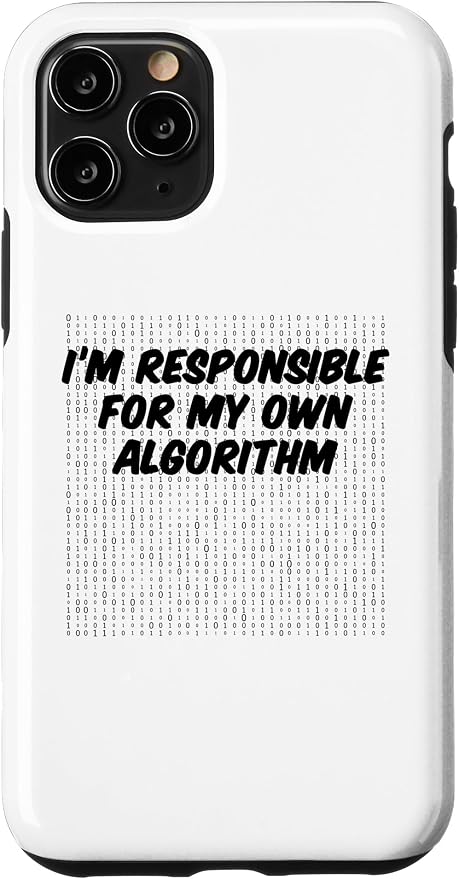 iPhone 11 Pro Binary Code Computer Algorithm AI Artificial Intelligence Case by Unknown