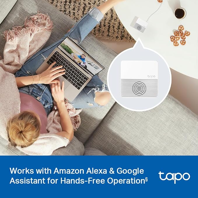 TP-Link Tapo Smart Hub with Built-In Chime, REQUIRES 2.4GHz Wi-Fi, Connect up to 64 Smart + 4 Camera Devices, Sub-1G Low-Power Wireless Protocol, 512GB Local Storage, Tapo H200 - Image 9