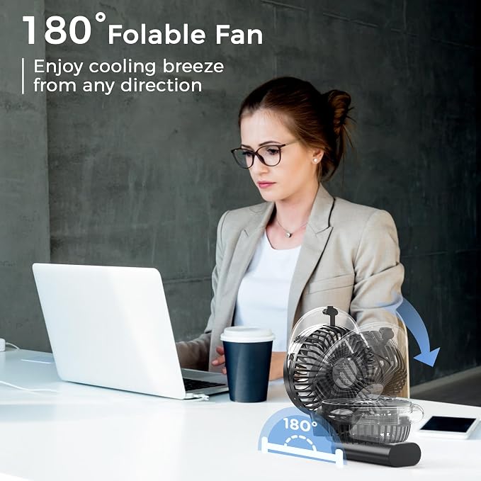 PANERGY Portable Misting Fan with Water Sprayer, Mothers Day Gifts for Mom, Birthday Gifts for Girls Women Men, Mini Handheld Fan Essentials for Travel Beach Camping Cruise, 2026 New - Image 5