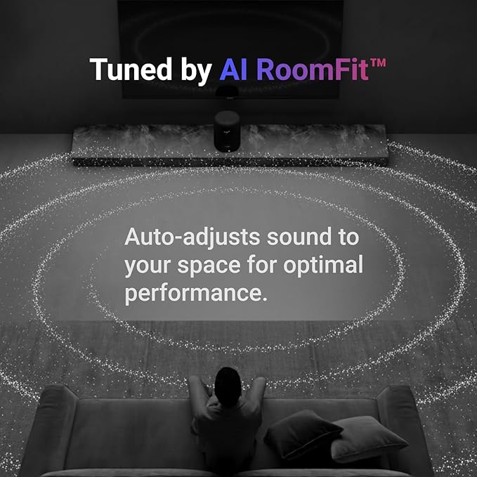 WiiM Sound Smart Speaker with 1.8″ Touch Display, Hi‑Res 24‑bit/192 kHz, AI RoomFit™ Room Correction, 100W Peak, Wi‑Fi 6E/Bluetooth 5.3, Multi‑Room & Stereo Pairing, Remote Included, White - Image 4