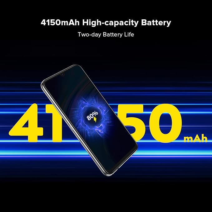 UMIDIGI A9 Pro Unlocked Cell Phones(4+64GB) 6.3" FHD+ Full Screen, 4150mAh High Capacity Battery Smartphone with AI Matrix Quad Camera, Dual SIM Phone - Image 3