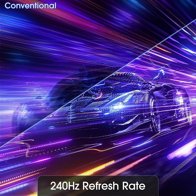 Sceptre New 27-inch Curved Gaming Monitor FreeSync 240Hz Plus DisplayPort HDMI 1ms 99% sRGB Build-in Speakers, R1500 Machine Black 2025 (C275B-FWT240 Series) | 27 Va Curved FHD 1080p, 1ms Mprt, Amd Freesync Premium, Built-in Speakers - Image 6