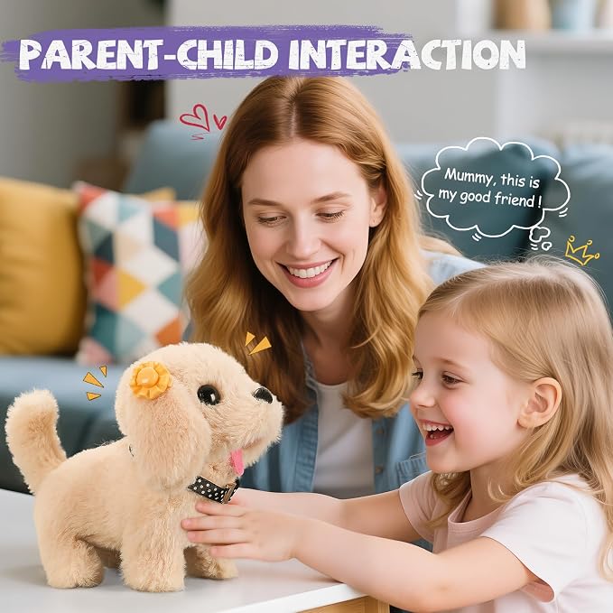 Vanvimen 16 Pcs Robot Dog Toys for Girls, Toys for 3 4 5 6 7 8 Year Old Girls Kids Boys, Realistic Robot Puppy Toddlers Girl Toy for 5-7 6-8, Ideas Birthday Gifts for Girl 3 4 5 6 Year Old - Image 6