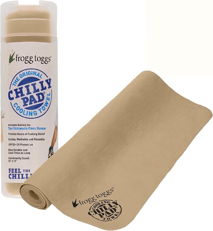 FROGG TOGGS Chilly Pad, Instant Cooling Towel, Long Lasting, Reusable, Sports and Outdoors Neck Towel 33x13 by froggtoggsSpring