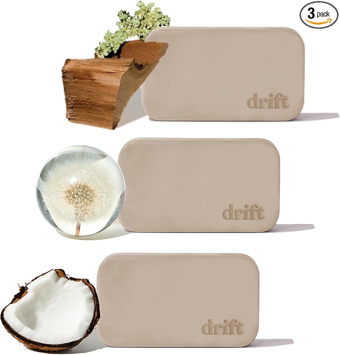 Drift Car Air Freshener - The Original Stone Air Freshener - Car Odor Eliminator - Long Lasting Scent - Metal Clip - Essential Oils - Clean Ingredients - Variety 3 Pack Refill - NO CLIP INCLUDED by driftscents