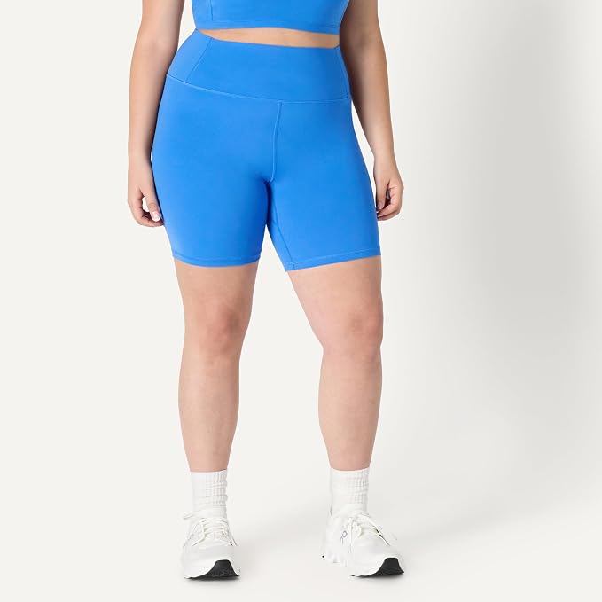 Amazon Essentials Women's Active FormFlex Buttery Soft High Waist Biker Shorts - Image 6
