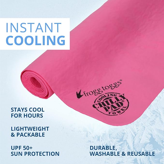 FROGG TOGGS Chilly Pad, Instant Cooling Towel, Long Lasting, Reusable, Sports and Outdoors Neck Towel 33x13 - Image 3